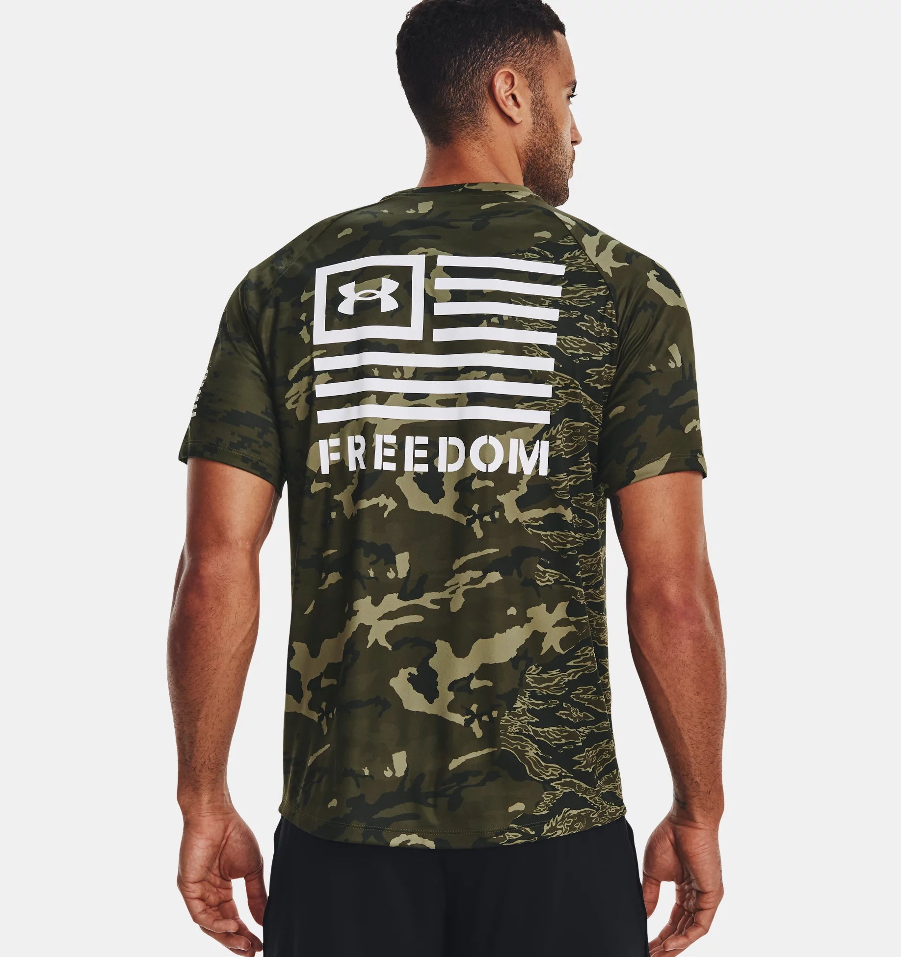 Under Armour UA Freedom Tech Camo Short Sleeve 1377055 - Newest Arrivals